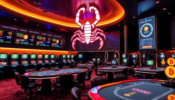 scorpion casino crypto price